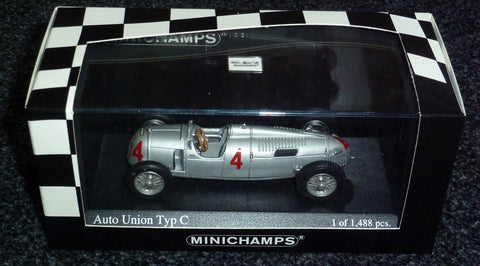 1936 - Auto Union Typ C - Bernd Rosemeyer - Winner German GP - Yuui's F1 scale models