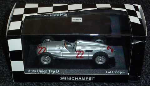 1938 - Auto Union Typ D - Tazio Nuvolari - Winner Italian GP - Yuui's F1 scale models