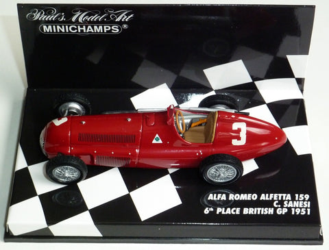 1951 - Alfa Romeo Alfetta 159 - Consalvo Sanesi - 6th place British GP - Yuui's F1 scale models