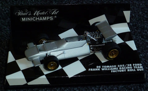 1970 – De Tomaso 505/38 Ford – Frank Williams Racing Team – Factory Roll Out - Yuui's F1 scale models