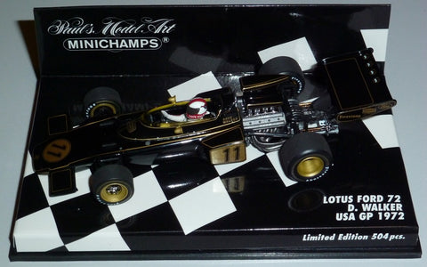 1972 - Lotus Ford 72 - Dave Walker - USA GP - Yuui's F1 scale models