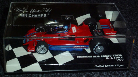 1977 - Brabham Alfa Romeo BT45B - Hans-Joachim Stuck - Yuui's F1 scale models