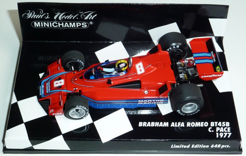 1977 - Brabham Alfa Romeo BT45B - Carlos Pace - Yuui's F1 scale models