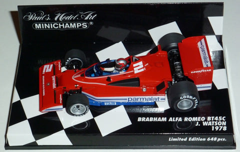 1978 - Brabham Alfa Romeo BT45C - John Watson - Yuui's F1 scale models