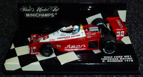 1978 - Wolf Ford WR1 Theodore Racing - Keke Rosberg - Yuui's F1 scale models