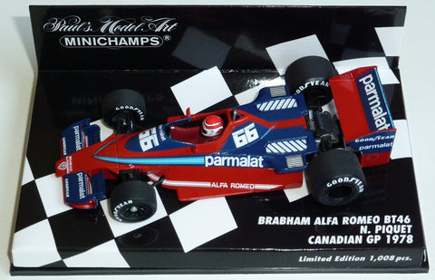 1978 - Brabham Alfa Romeo BT46 - Nelson Piquet - Canadian GP - Yuui's F1 scale models