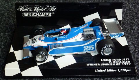 1979 - Ligier Ford JS11 - Patrick Depailler - Winner Spanish GP - Yuui's F1 scale models