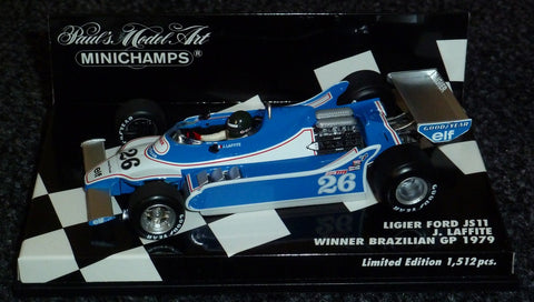 1979 - Ligier Ford JS11 - Jacques Laffite - Winner Brazilian GP - Yuui's F1 scale models