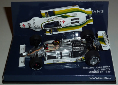 1980 - Williams Ford FW07 - Emilio de Villota - Spanish GP - Yuui's F1 scale models