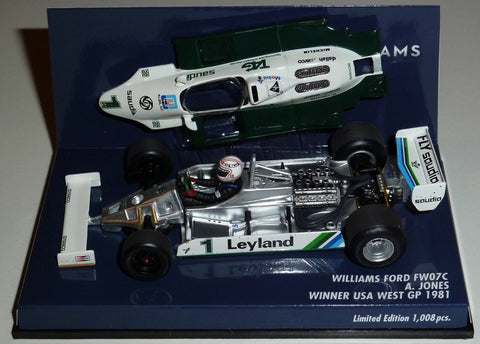 1981 - Williams Ford FW07C - Alan Jones - Winner USA West GP - Yuui's F1 scale models