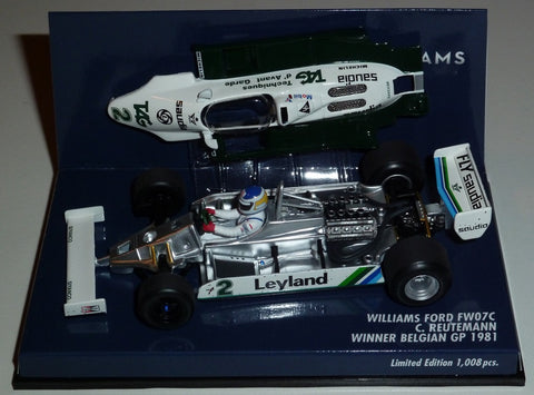 1981 - Williams Ford FW07C - Carlos Reutemann - Winner Belgian GP - Yuui's F1 scale models