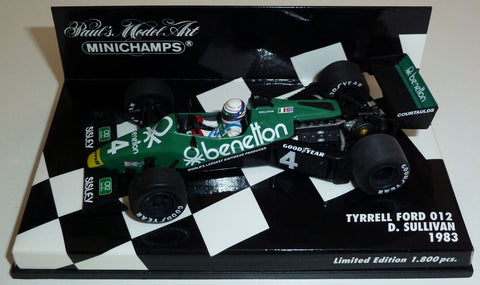 1983 – Tyrrell Ford 012 – Danny Sullivan - Yuui's F1 scale models