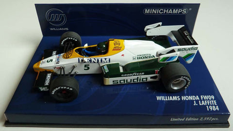 1984 - Williams Honda FW09 - Jacques Laffite - Yuui's F1 scale models