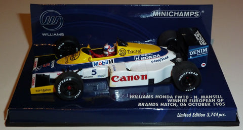 1985 - Williams Honda FW10 - Nigel Mansell - Winner European GP - Yuui's F1 scale models