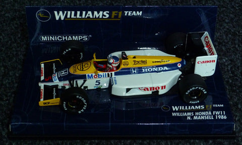 1986 - Williams Honda FW11 - Nigel Mansell - Yuui's F1 scale models