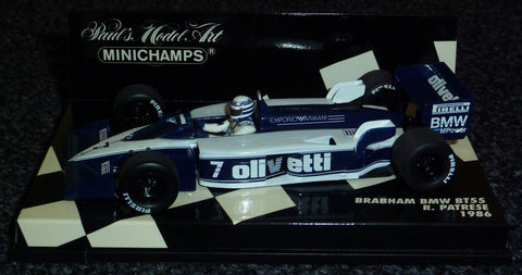 1986 - Brabham BMW BT55 - Riccardo Patrese - Yuui's F1 scale models