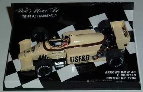 1986 - Arrows BMW A8 - Thierry Boutsen - British GP - Yuui's F1 scale models