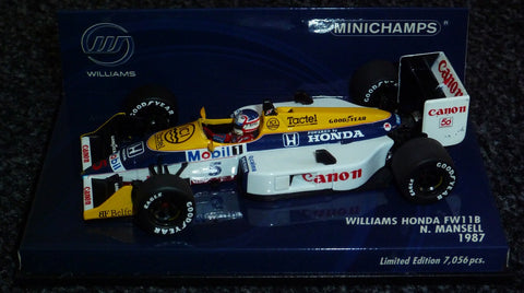 1987 - Williams Honda FW11B - Nigel Mansell - Yuui's F1 scale models