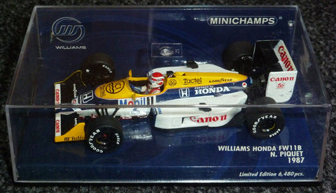 1987 - Williams Honda FW11B - Nelson Piquet - World Champion (Williams box) - Yuui's F1 scale models