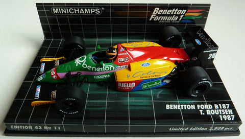 1987 - Benetton Ford B187 - Thierry Boutsen (BFC#11) - Yuui's F1 scale models