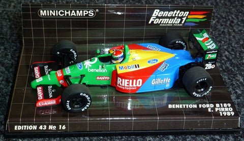 1989 - Benetton Ford B189 - Emanuelle Pirro - Yuui's F1 scale models