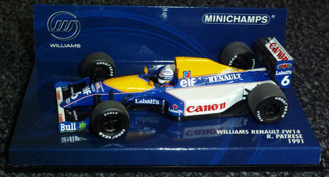 1991 - Williams Renault FW14 - Riccardo Patrese - Yuui's F1 scale models