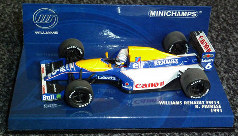 1991 - Williams Renault FW14 - Riccardo Patrese - Yuui's F1 scale models