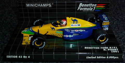 1991 - Benetton Ford B191 - Nelson Piquet (BFC#4) - Yuui's F1 scale models