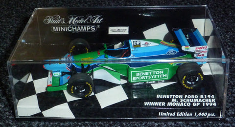 1994 - Benetton Ford B194 - Michael Schumacher - Winner Monaco GP - Yuui's F1 scale models