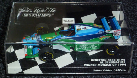 1994 - Benetton Ford B194 - Michael Schumacher - Winner Monaco GP - Yuui's F1 scale models