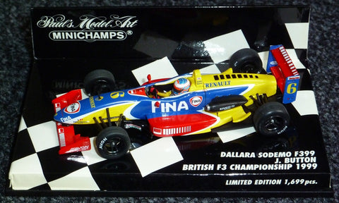 1999 - Dallara Sodemo F399 - Jenson Button - British F3 Championship - Yuui's F1 scale models