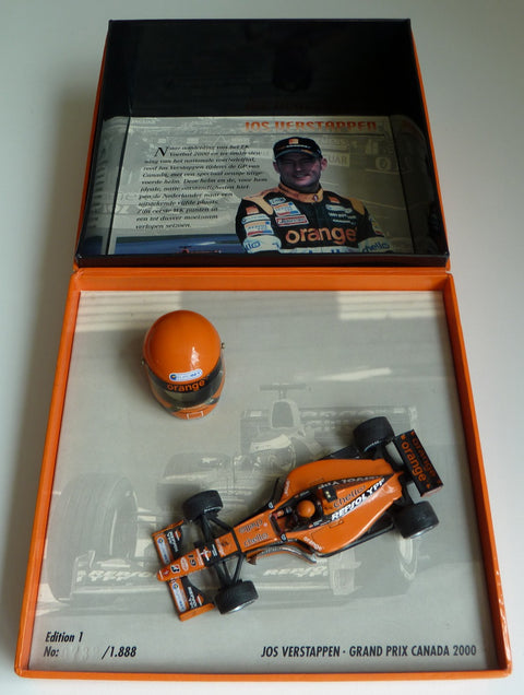 2000 - Arrows Supertec A21 - Jos Verstappen - Giftbox Canada - Yuui's F1 scale models