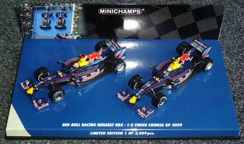 2009 - Red Bull Racing Renault RB5 - 1-2 Finish Chinese GP - Sebastial Vettel & Mark Webber - Yuui's F1 scale models