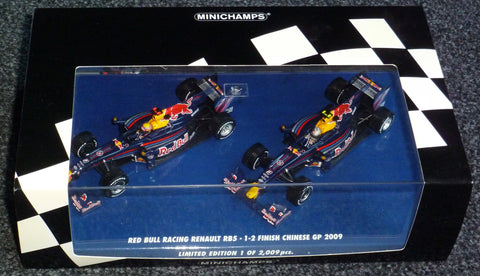 2009 - Red Bull Racing Renault RB5 - 1-2 Finish Chinese GP - Sebastial Vettel & Mark Webber - Yuui's F1 scale models