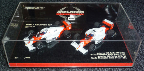 1985 / 1986 - McLaren TAG Turbo MP4/2B & MP4/2C - Alain Prost - World Champion Set 1 - Yuui's F1 scale models