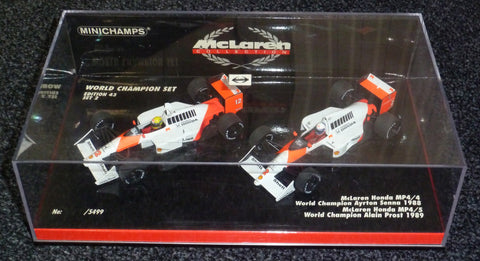 1988 / 1989 - McLaren Honda MP4/4 / MP4/5 - Ayrton Senna / Alain Prost - World Champion Set 2 - Yuui's F1 scale models