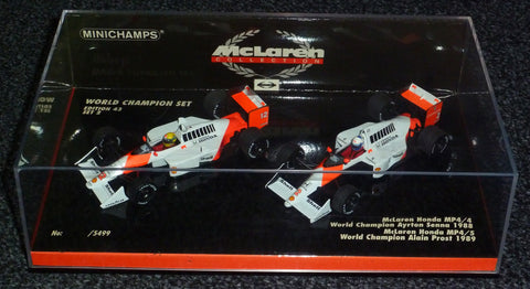 1988 / 1989 - McLaren Honda MP4/4 / MP4/5 - Ayrton Senna / Alain Prost - World Champion Set 2 - Yuui's F1 scale models