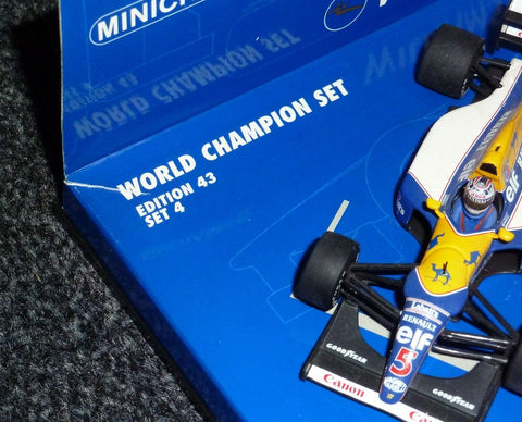 1992 / 1993 - Williams Renault FW14B / Williams Renault FW15C - Nigel Mansell / Alain Prost - World Champion Set 4 - Yuui's F1 scale models