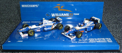 1996 / 1997 - Williams Renault FW18 / FW19 - Damon Hill / Jacques Villeneuve - World Champion Set 5 - Yuui's F1 scale models