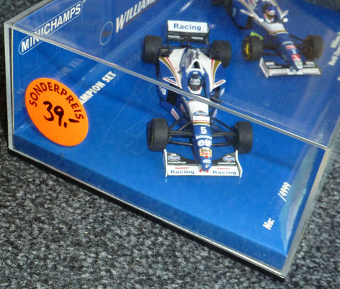 1996 / 1997 - Williams Renault FW18 / FW19 - Damon Hill / Jacques Villeneuve - World Champion Set 5 - Yuui's F1 scale models