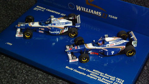 1996 / 1997 - Williams Renault FW18 / FW19 - Damon Hill / Jacques Villeneuve - Wereldkampioen Set 5