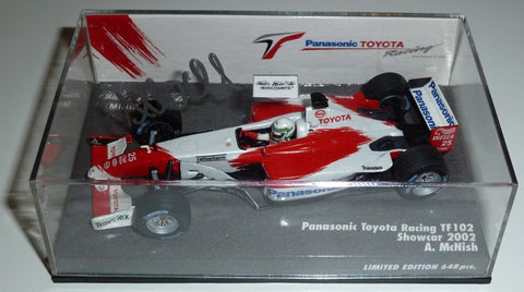 2002 - Panasonic Toyota Racing TF102 - Allan McNish - Showcar - signed - Yuui's F1 scale models