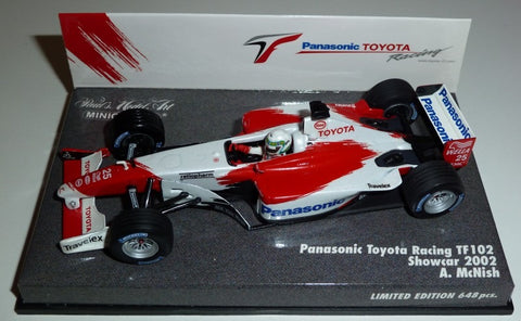 2002 - Panasonic Toyota Racing TF102 - Allan McNish - Showcar - signed - Yuui's F1 scale models