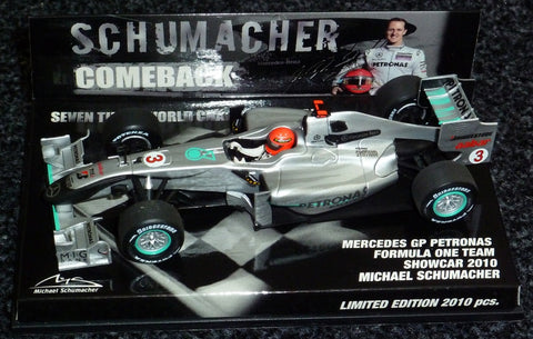 2010 - Mercedes GP Petronas Formula One Team - Michael Schumacher - Showcar - Yuui's F1 scale models