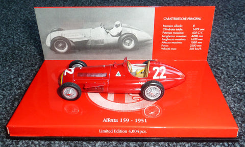 1951 - Alfa Romeo Alfetta 159 - Juan-Manuel Fangio - World Champion - Yuui's F1 scale models