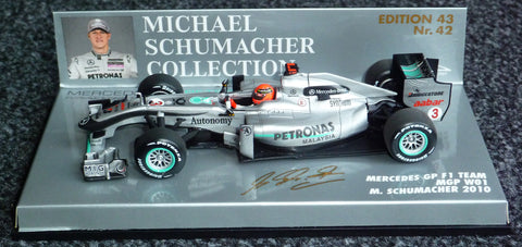 2010 - Mercedes GP F1 Team MGP W01 - Michael Schumacher (MSC#42) - Yuui's F1 scale models