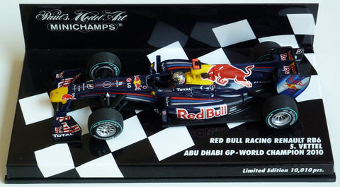 2010 - Red Bull Racing Renault RB6 - Sebastian Vettel - Abu Dhabi GP - World Champion - Yuui's F1 scale models