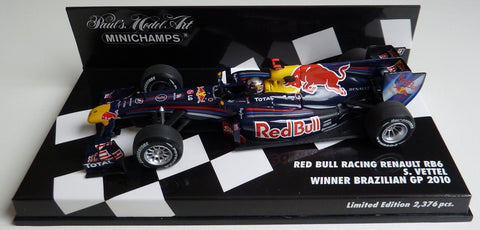 2010 - Red Bull Racing Renault RB6 - Sebastian Vettel - Winner Brazilian GP - Yuui's F1 scale models