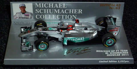 2011 - Mercedes GP F1 Team - Michael Schumacher - Showcar - Yuui's F1 scale models