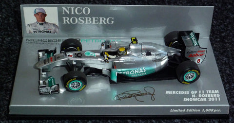 2011 - Mercedes GP F1 Team - Nico Rosberg - Showcar - Yuui's F1 scale models